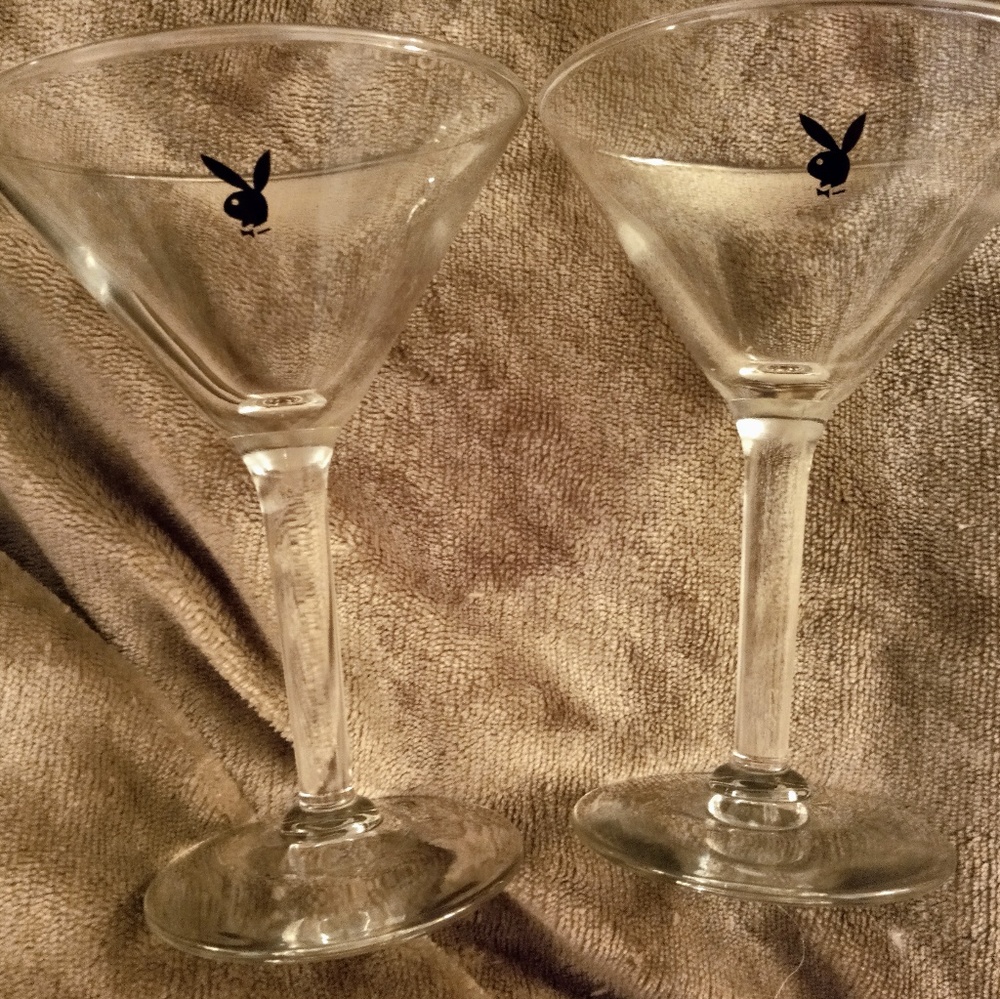 Playboy martini glass
